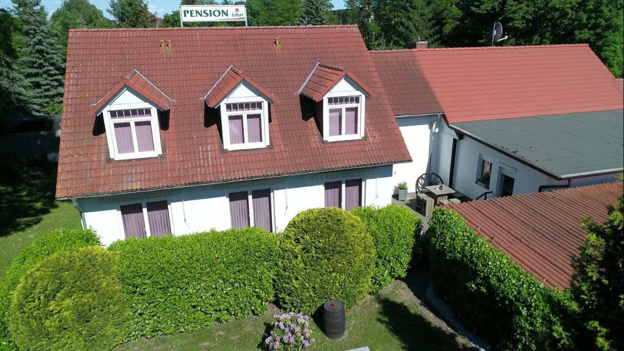 Pension Zum Lindeneck Lubz Luaran gambar